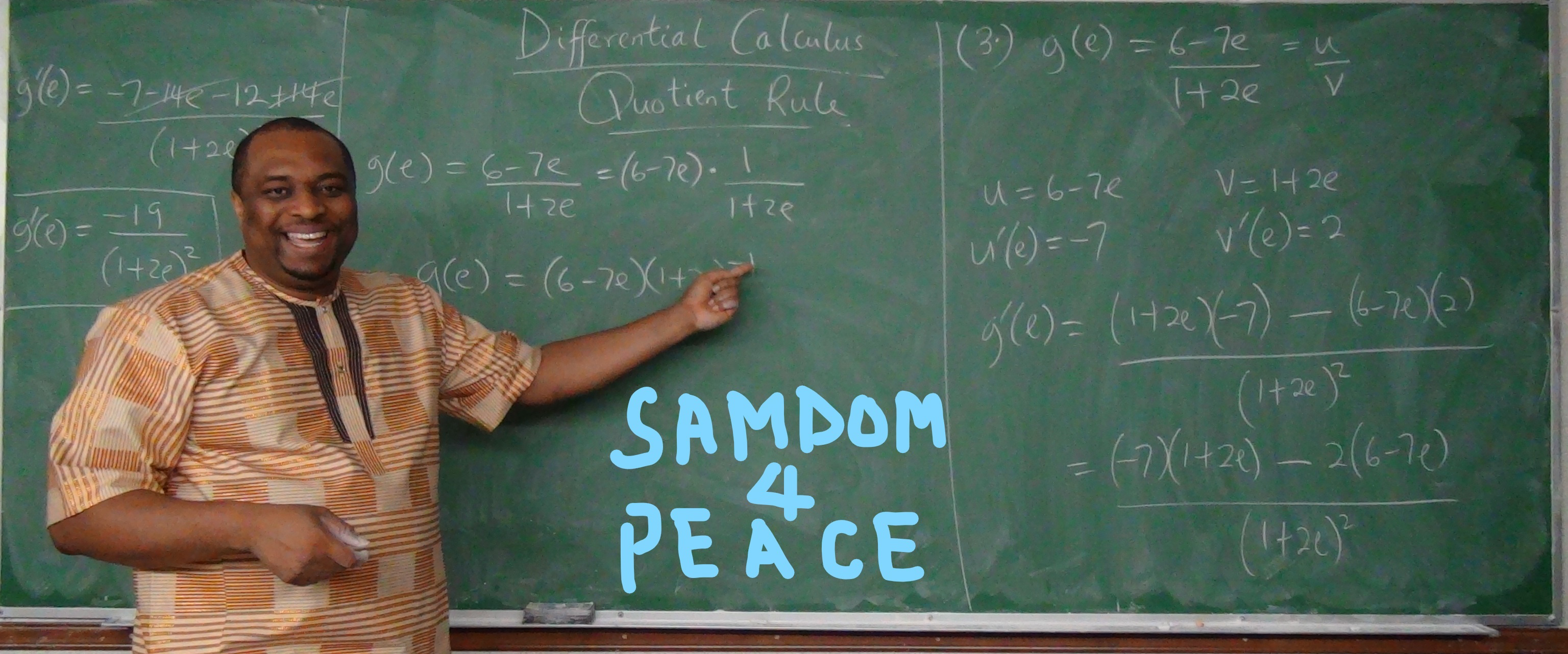 Samuel Dominic Chukwuemeka (SamDom For Peace)